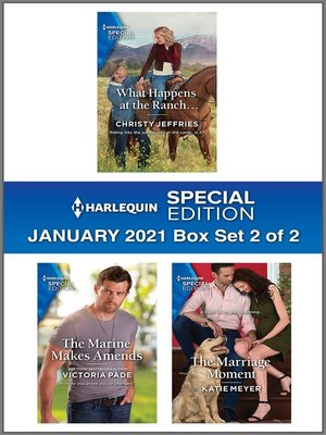 cover image of Harlequin Special Edition January 2021--Box Set 2 of 2